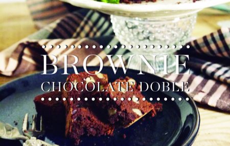 Receta de Brownie chocolate Doble, fácil y muy bueno. ESte brownie de chocolate con nueces es uno de mis postres preferidos