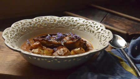 como-preparar-pollo-sobrante-al-curry-receta-aprovechamiento a base fotos jazminycanela encabezado